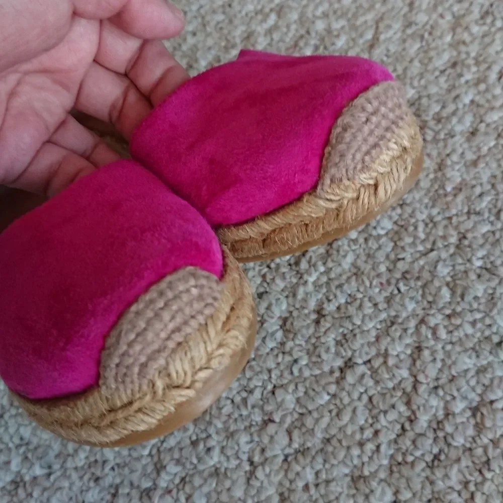 Azura Antoine Fuchsia Suede Espadrille size 36